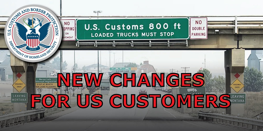 (USA Customers) Changes to imports - Tariffs, Duties, Brokerage Fees - Effective August 29, 2025