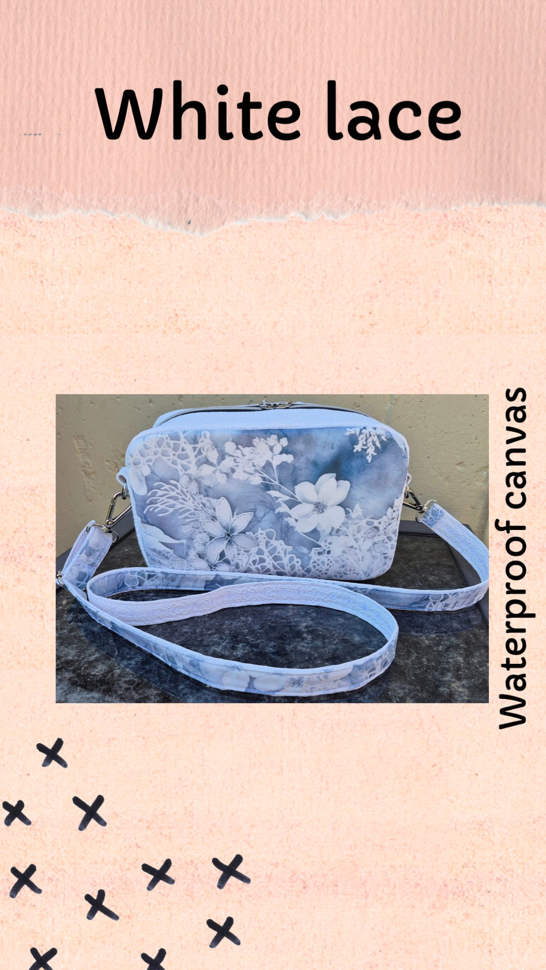 White lace round 26 retail