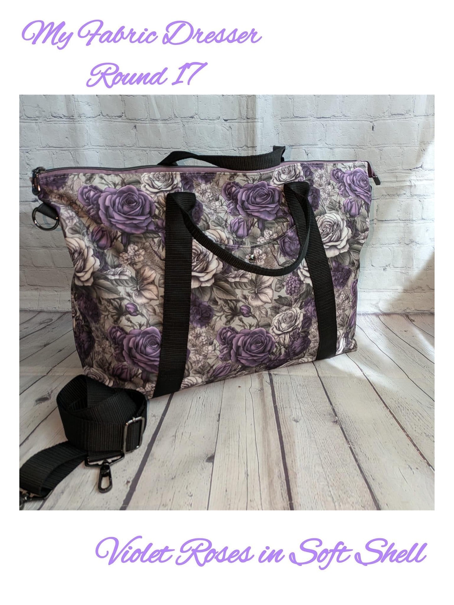 Violet roses preorder round 30.5