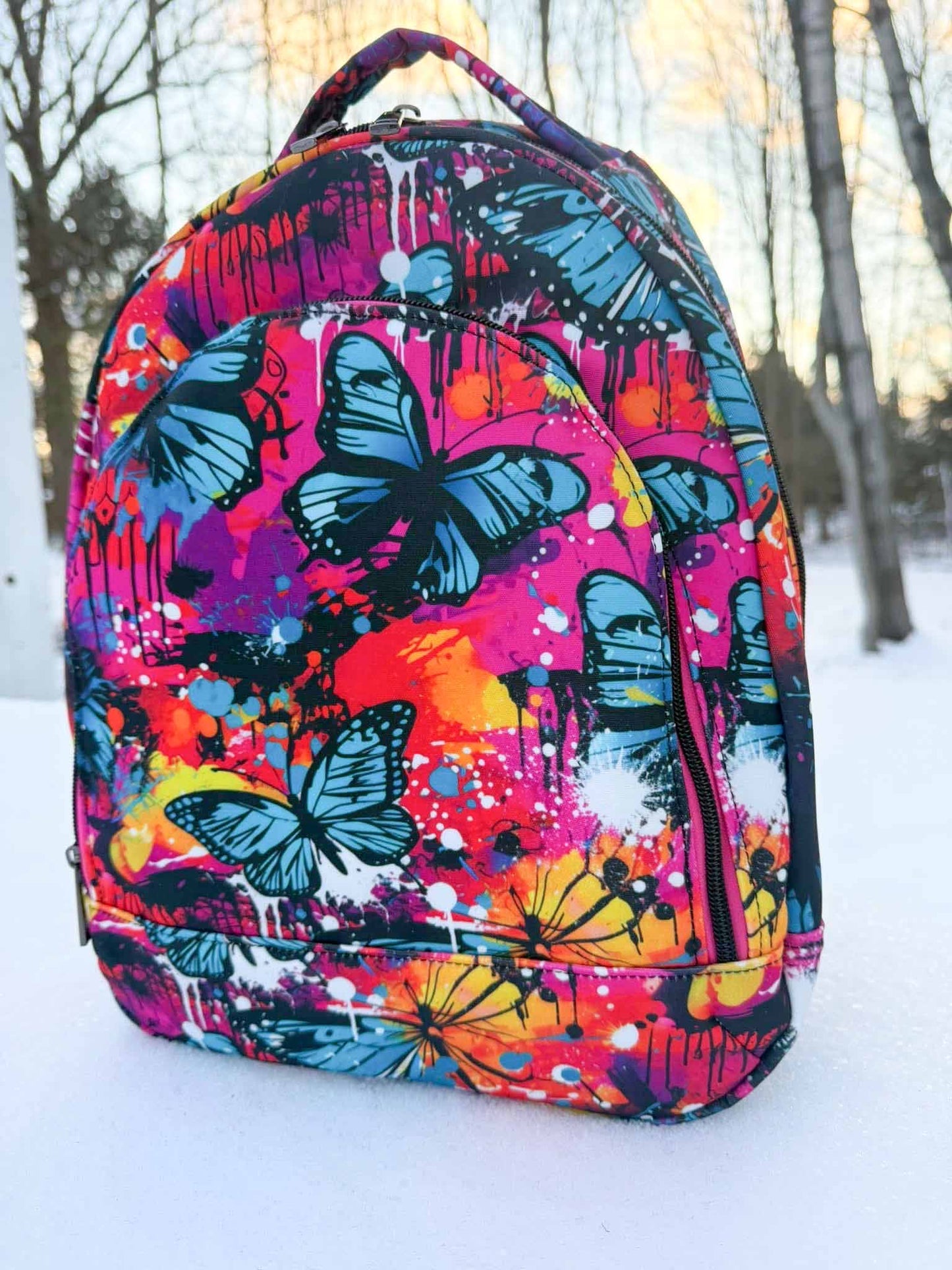 Graffiti butterfly round 22 retail