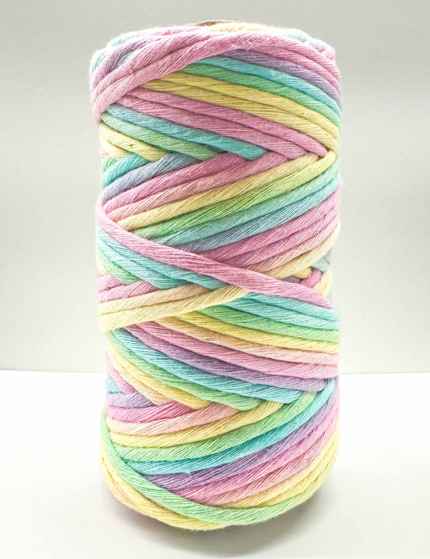 Multi coloured cotton cording