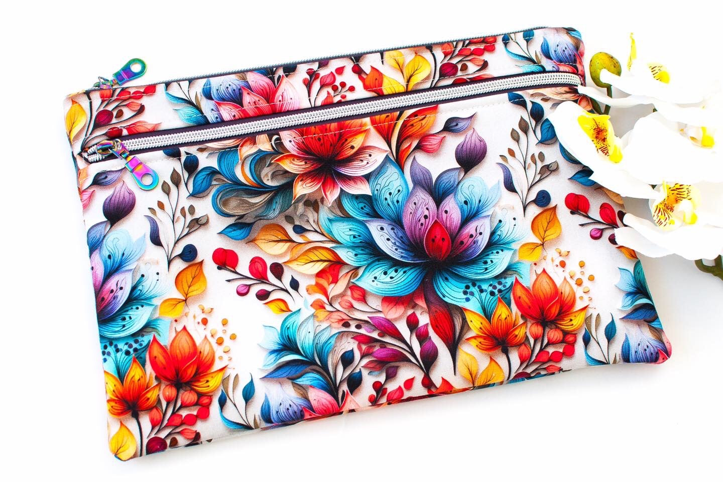 Colourful floral round 23 retail