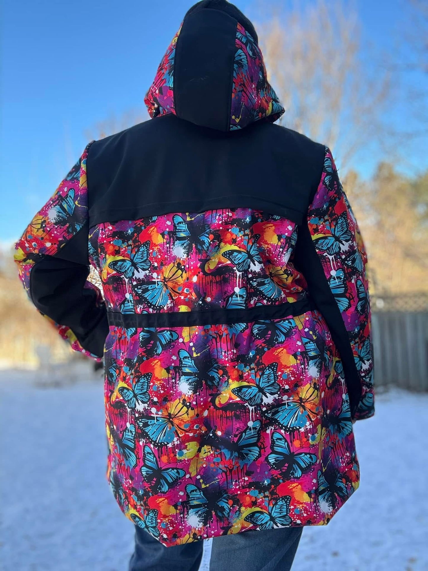 Graffiti butterfly round 22 retail