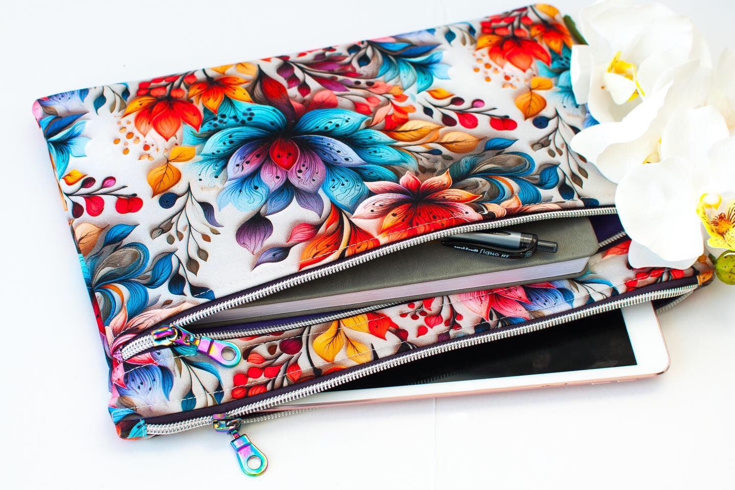 Colourful floral round 23 retail