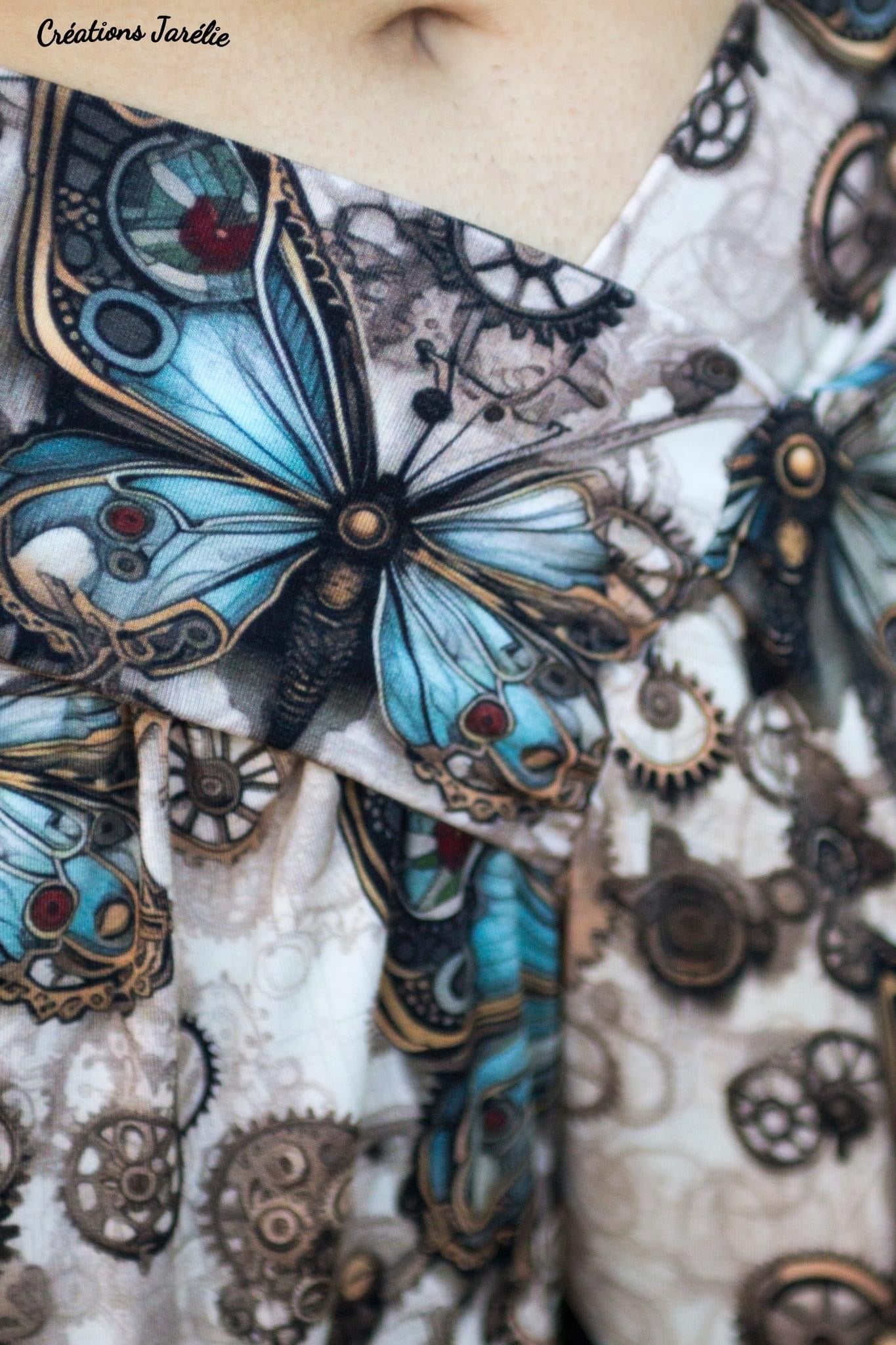 Steampunk butterflies round 23 retail
