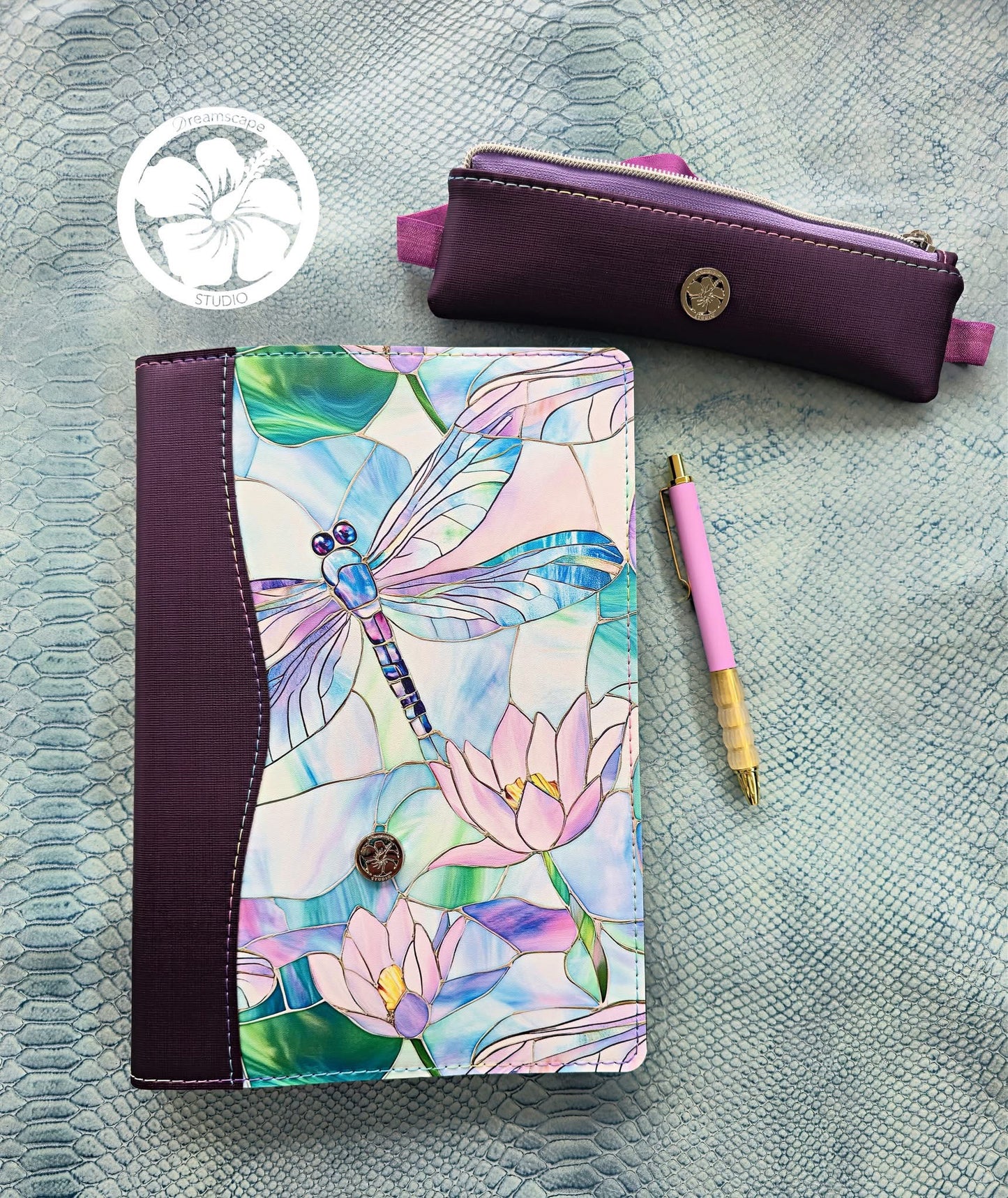 Stained glass dragonflies preorder round 31