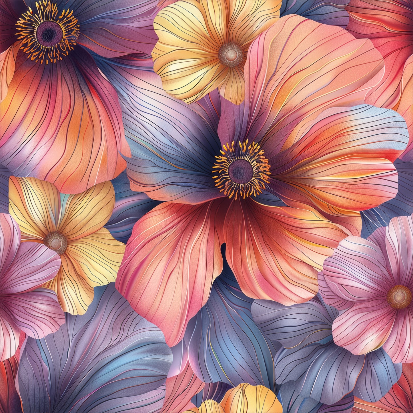 Pencil floral preorder round 31