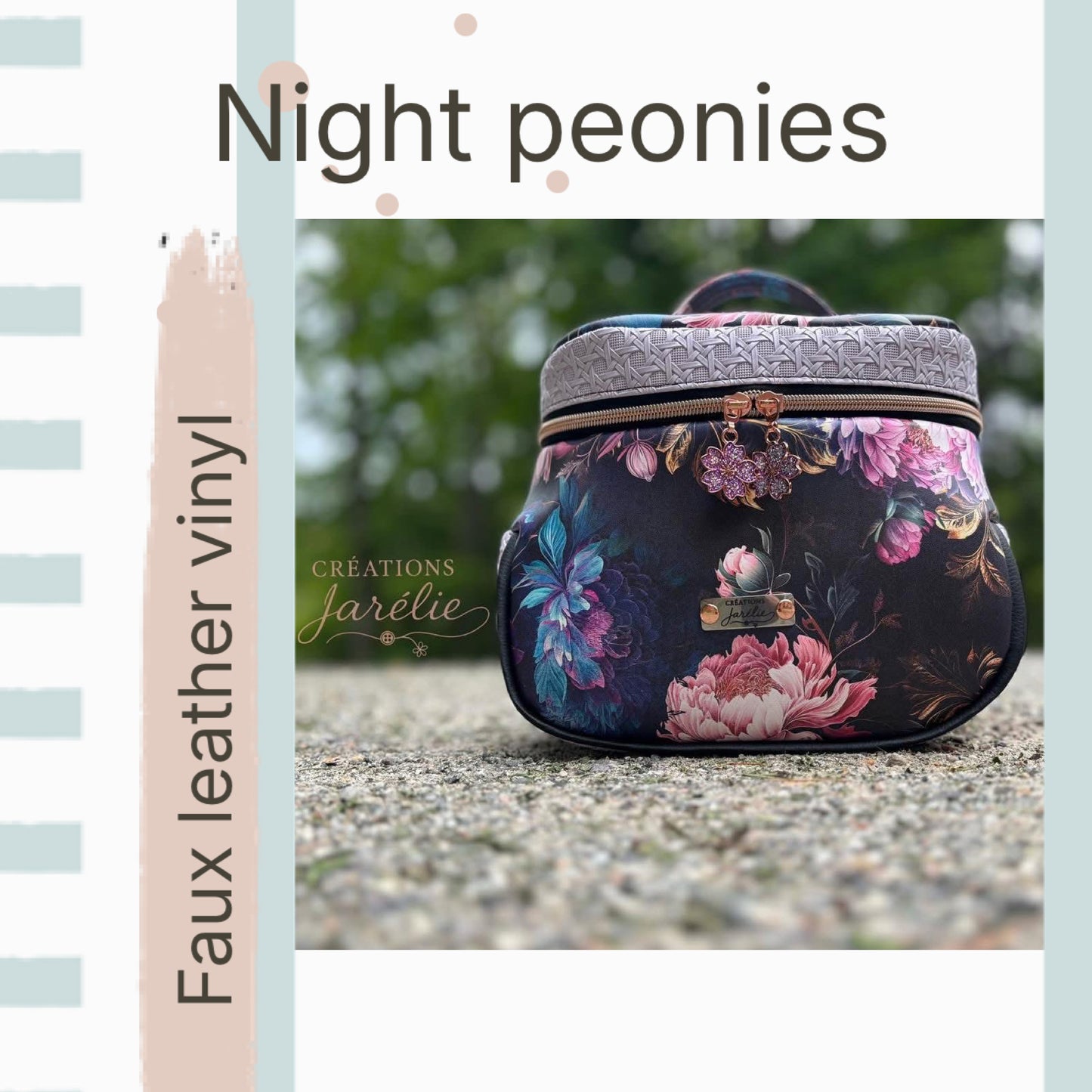 Night peonies preorder round 30.5