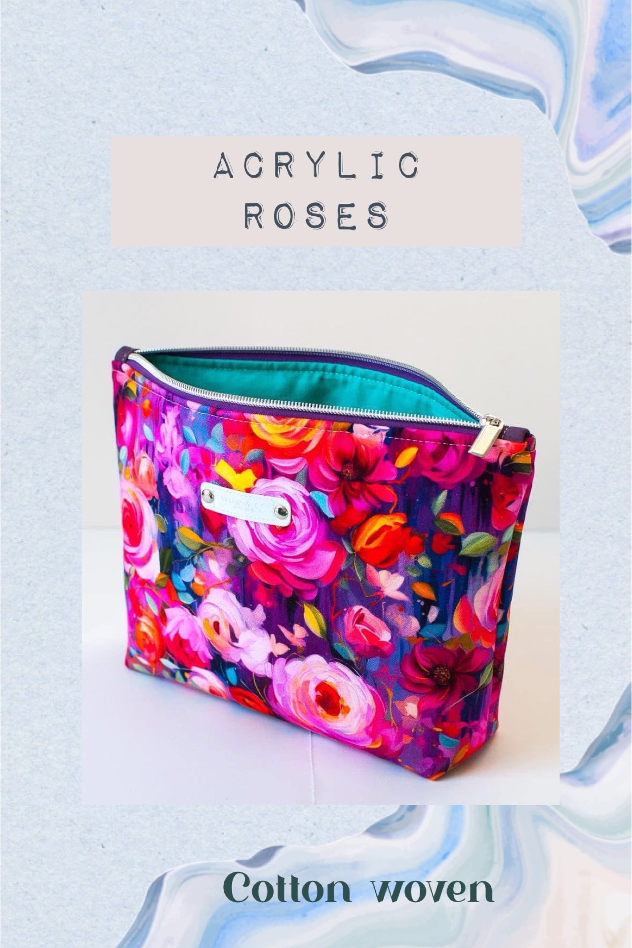 Acrylic roses round 23 retail