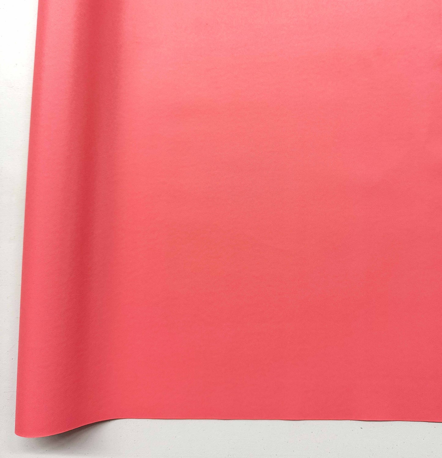 Coral faux leather vinyl (new)