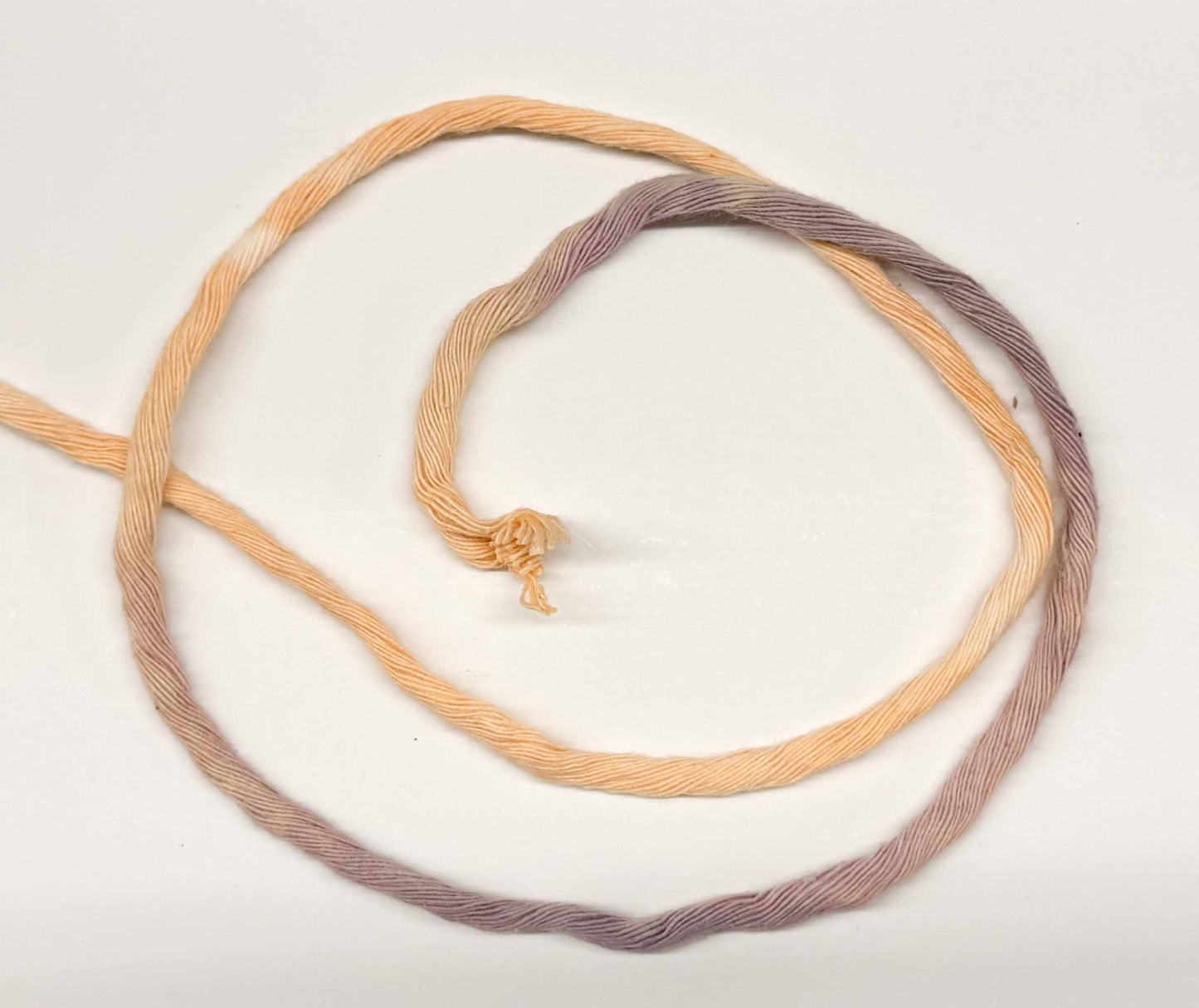 Multi coloured cotton cording