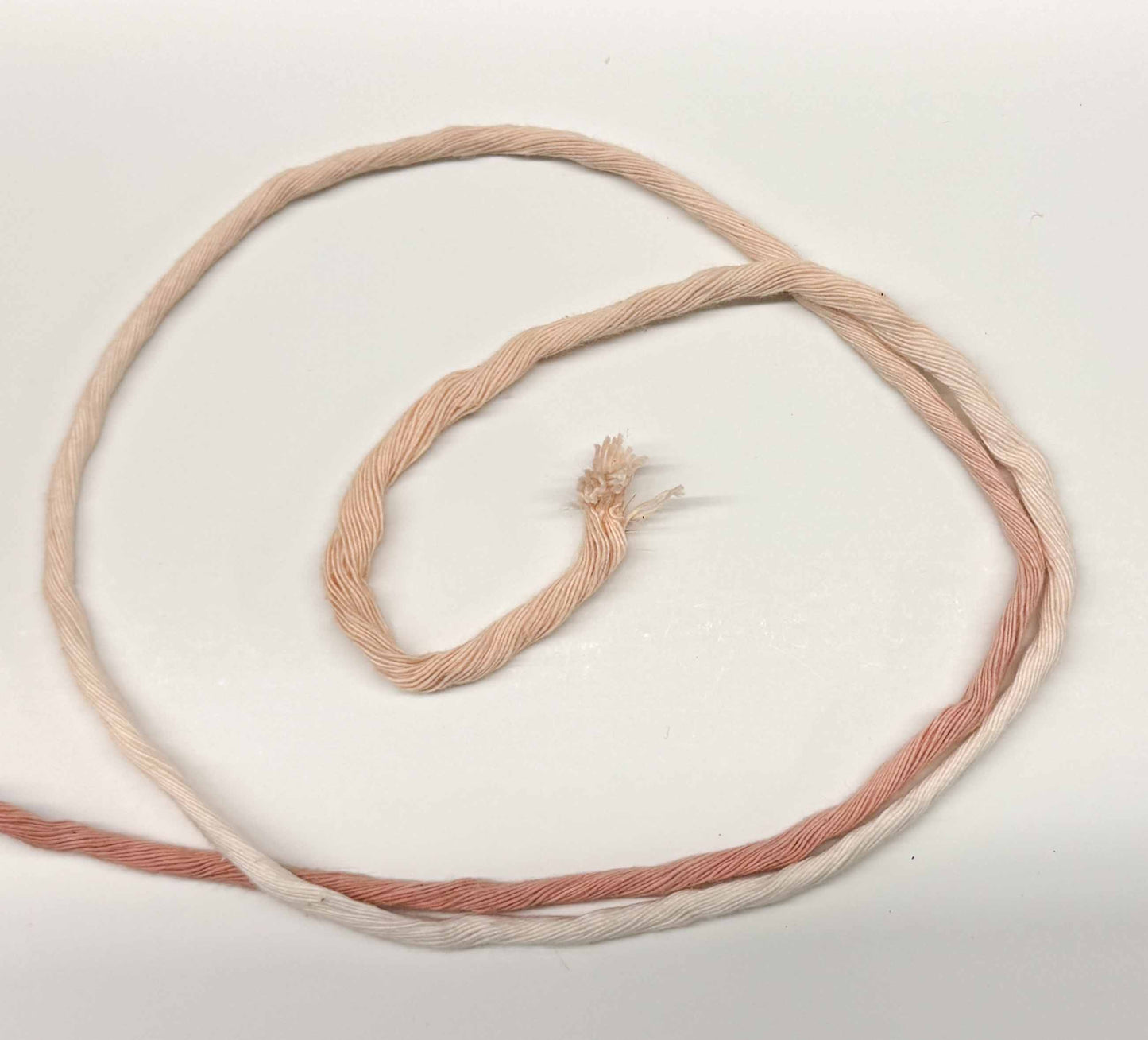Multi coloured cotton cording