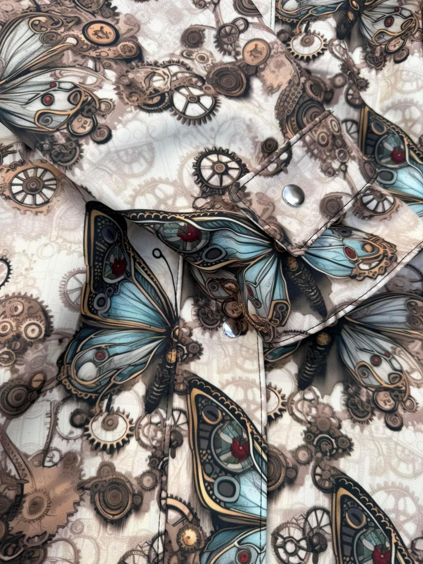Steampunk butterflies round 23 retail