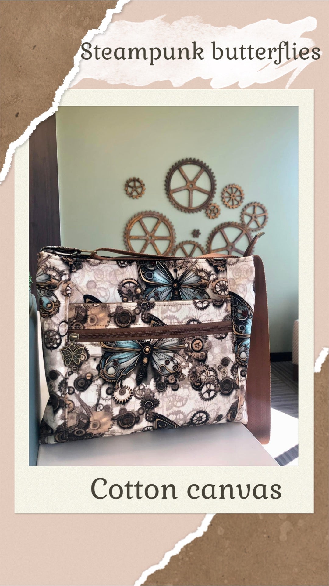 Steampunk butterflies round 23 retail