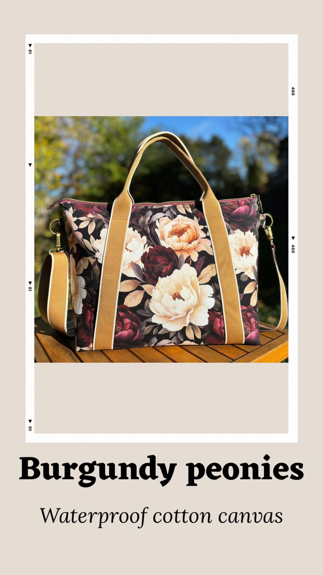 Burgundy peonies preorder round 31