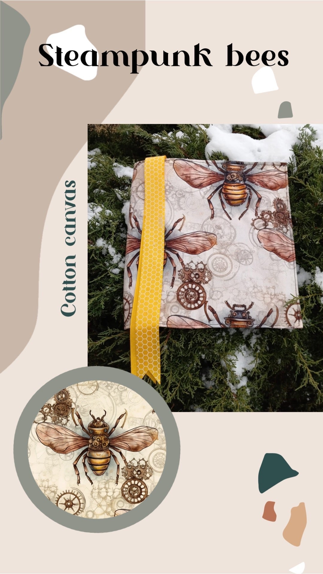 Steampunk bees preorder round 30.5