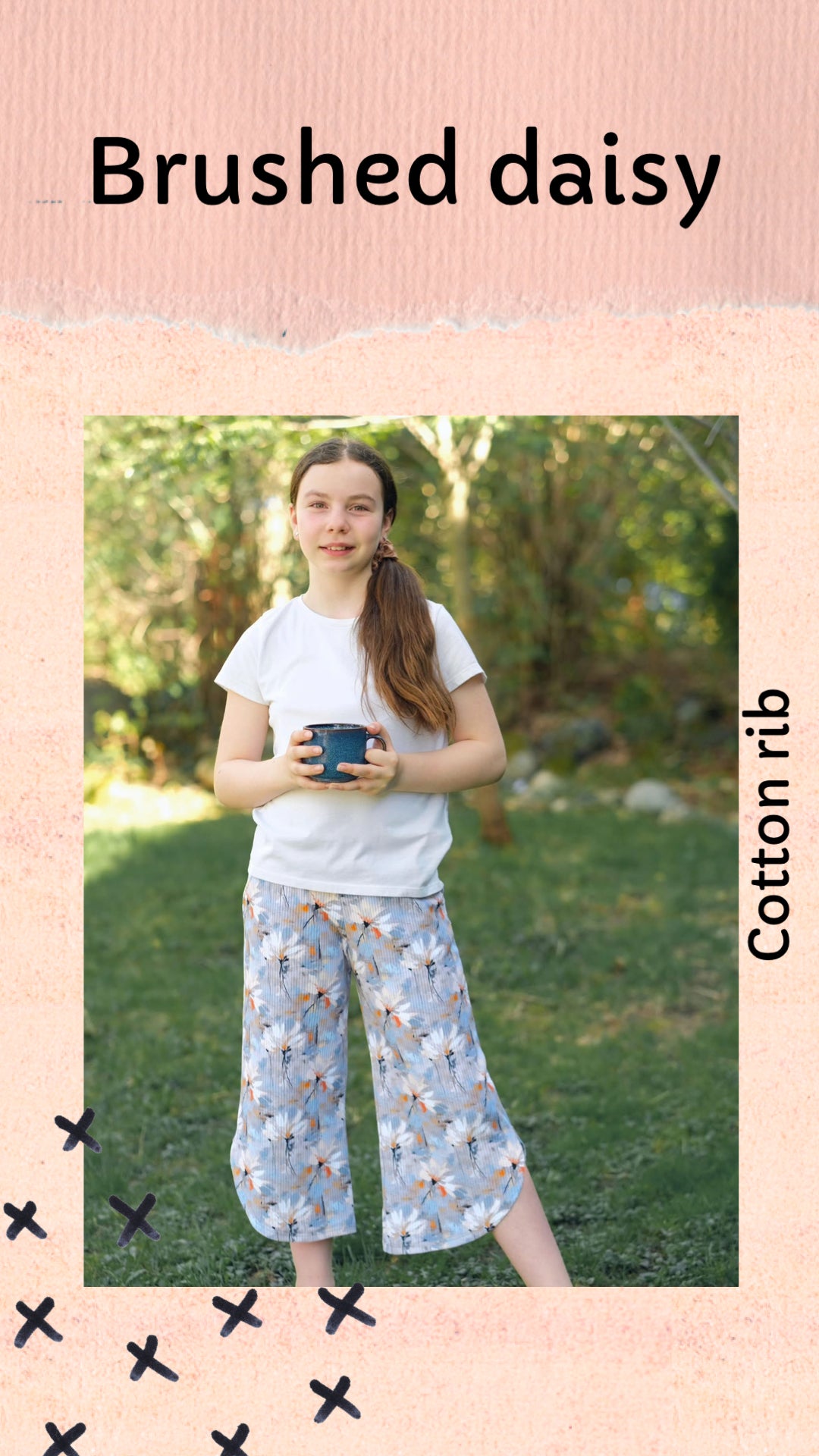 Brushed daisy round 26 retail