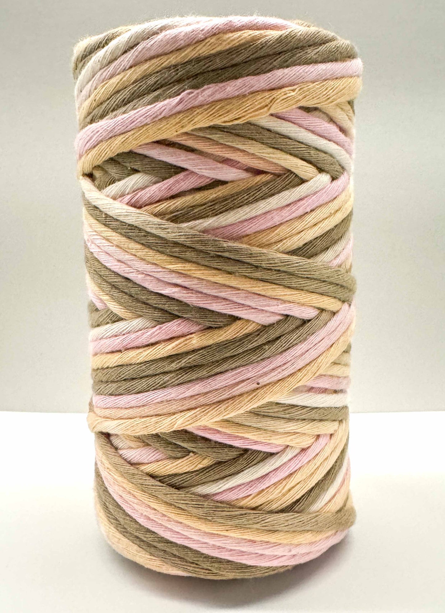Multi coloured cotton cording