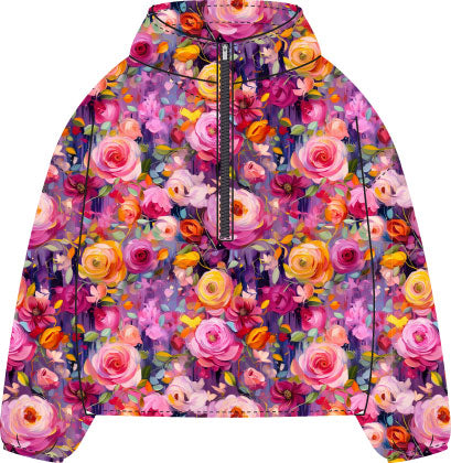 Acrylic roses round 23 retail