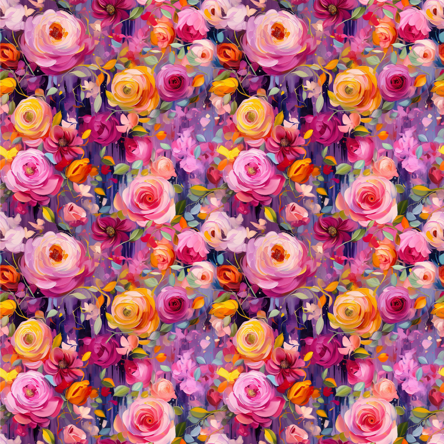 Acrylic roses round 23 retail