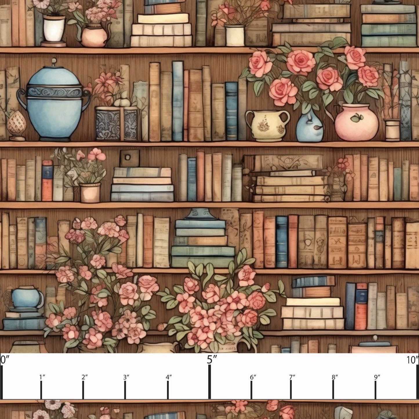 Antique bookshelf round 23 retail