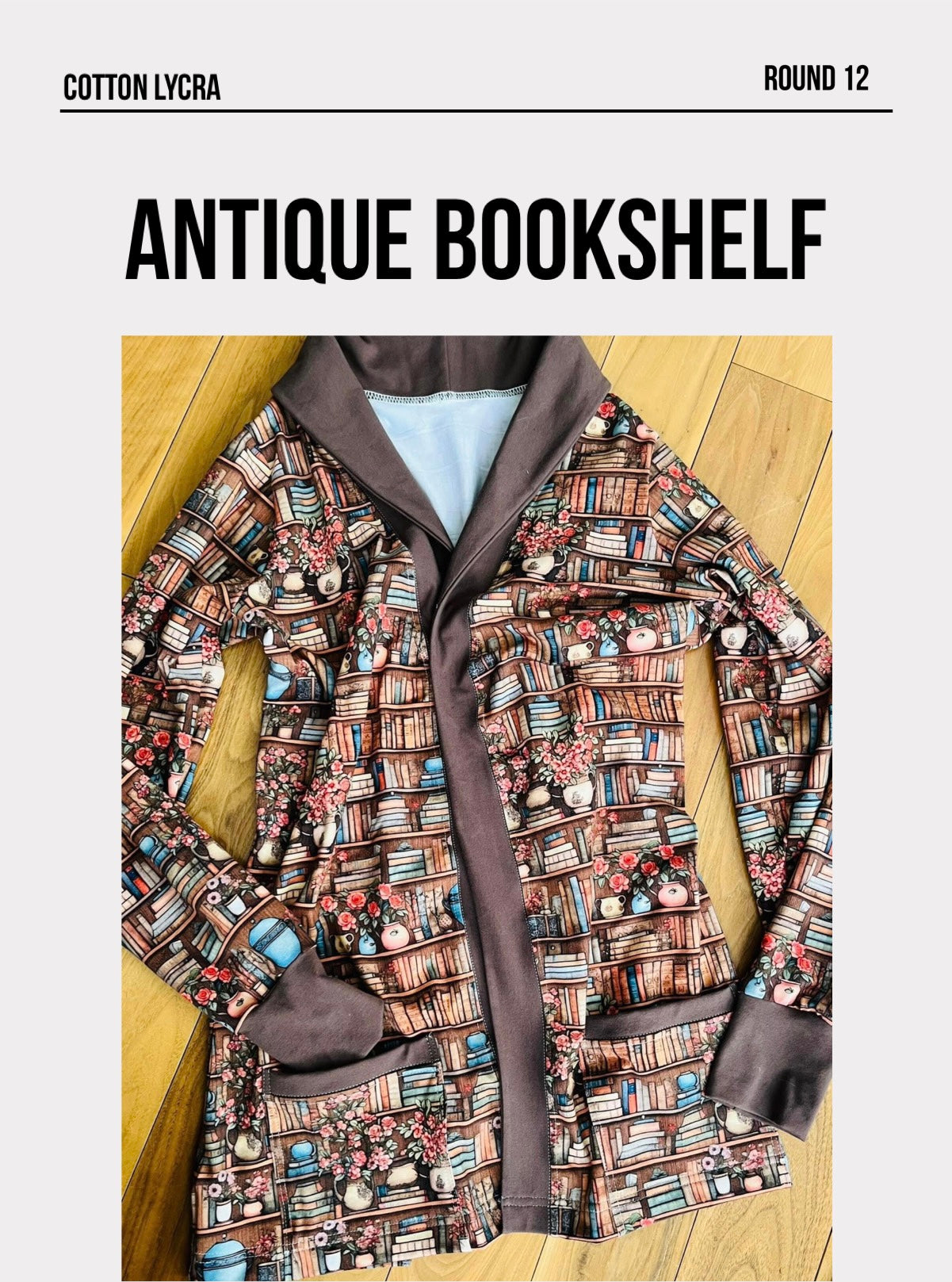 Antique bookshelf round 23 retail