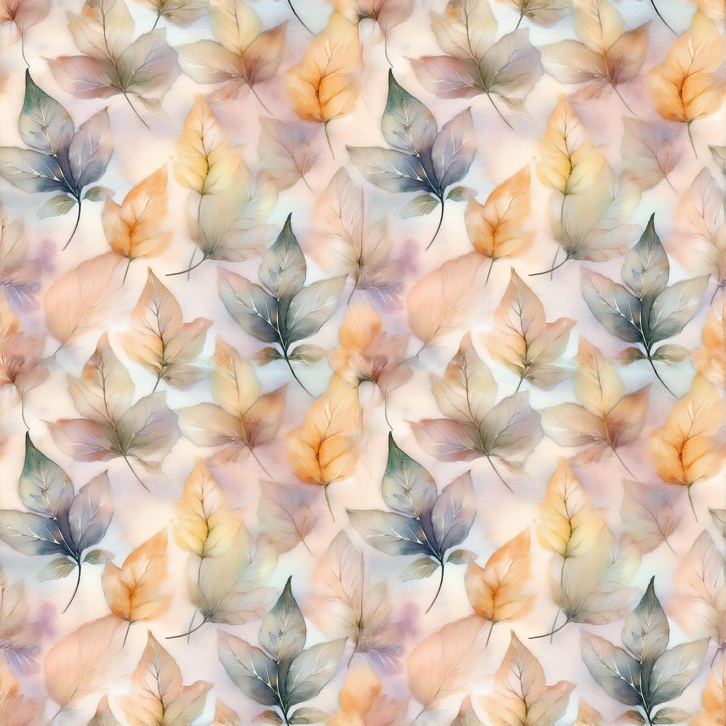 Watercolour leaf preorder round 31