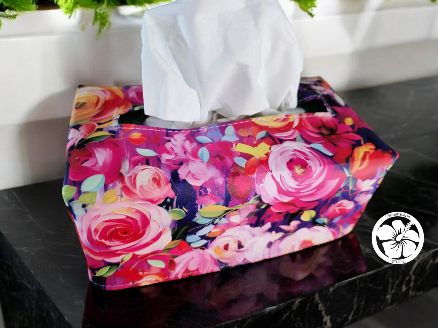 Acrylic roses round 23 retail