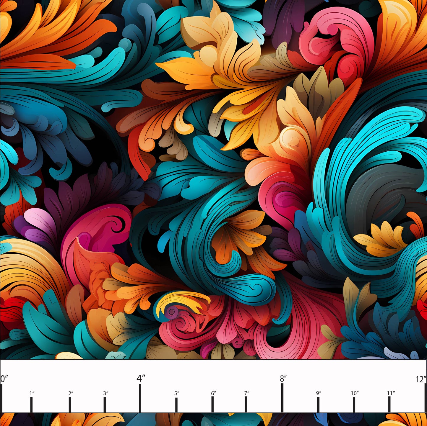 Contemporary Paisley round 23 retail