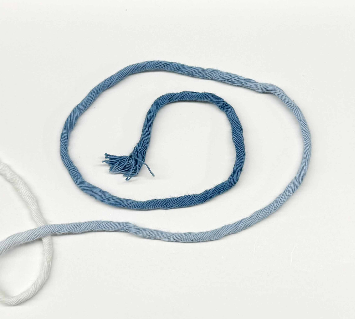 Multi coloured cotton cording