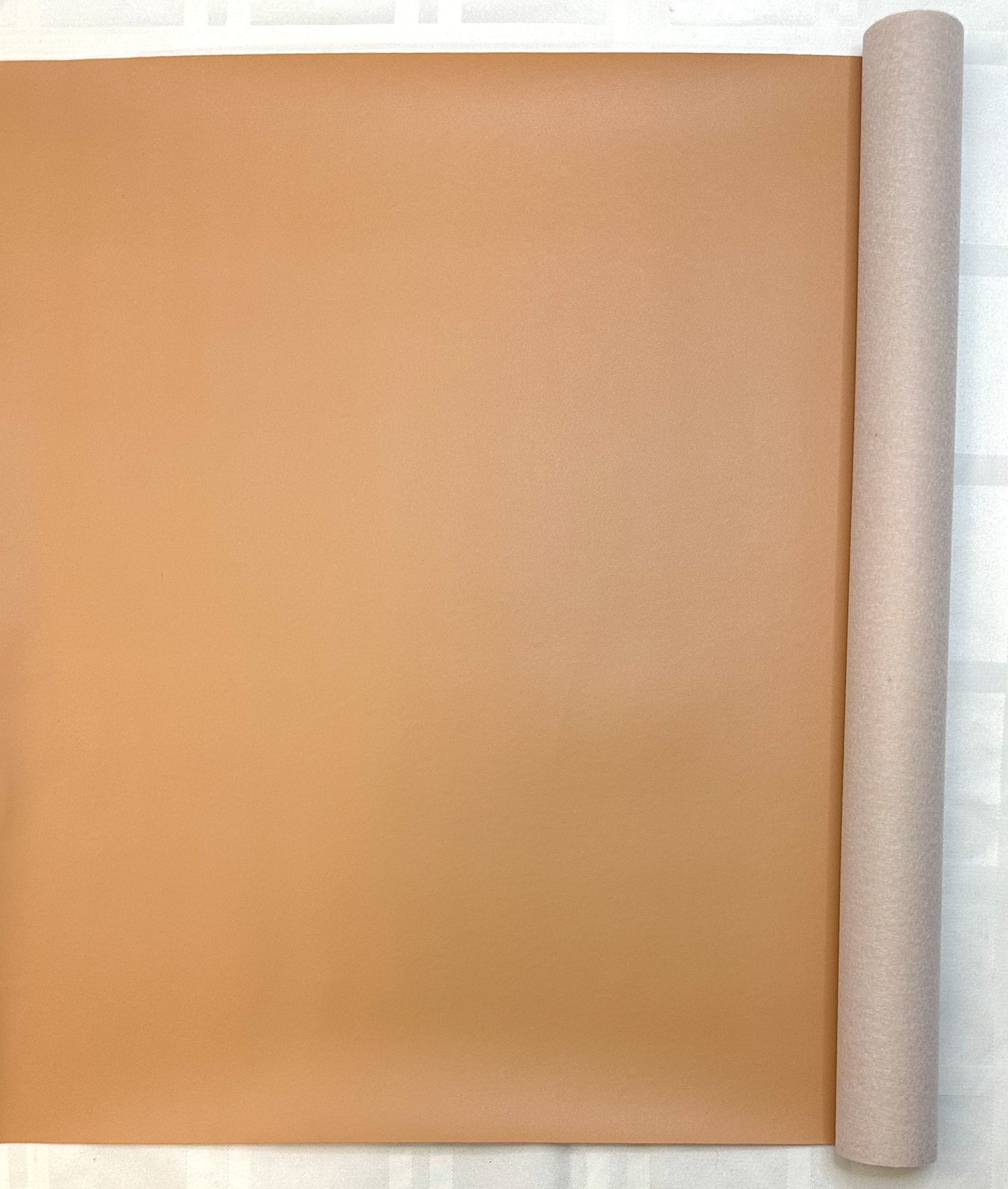 Caramel faux leather vinyl