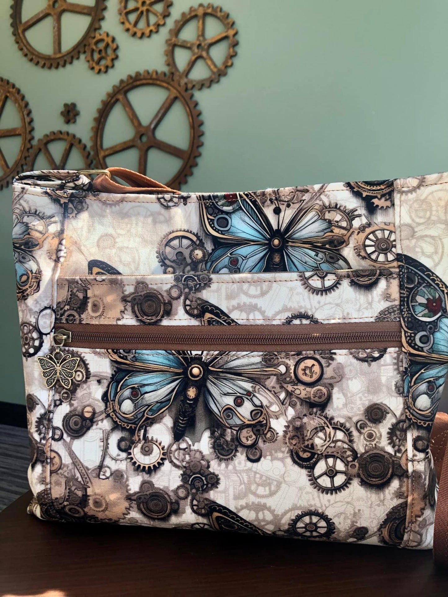Steampunk butterflies round 23 retail