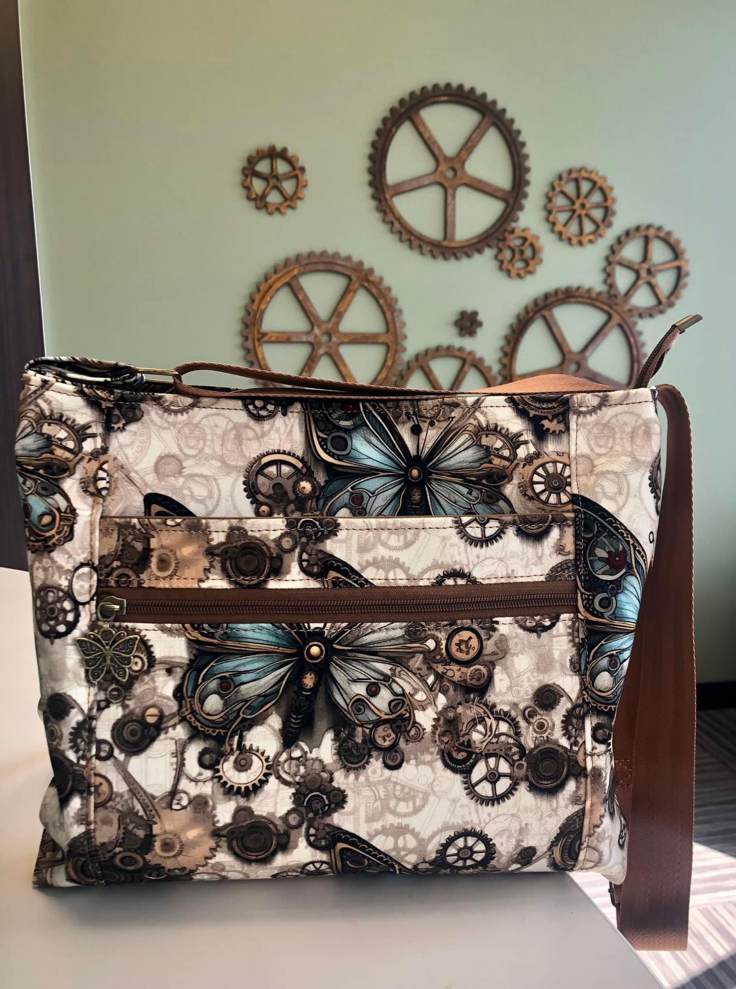 Steampunk butterflies round 23 retail