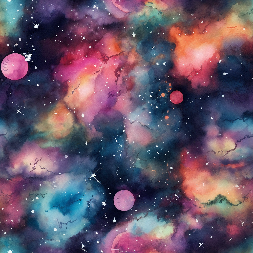 Galaxy cotton woven