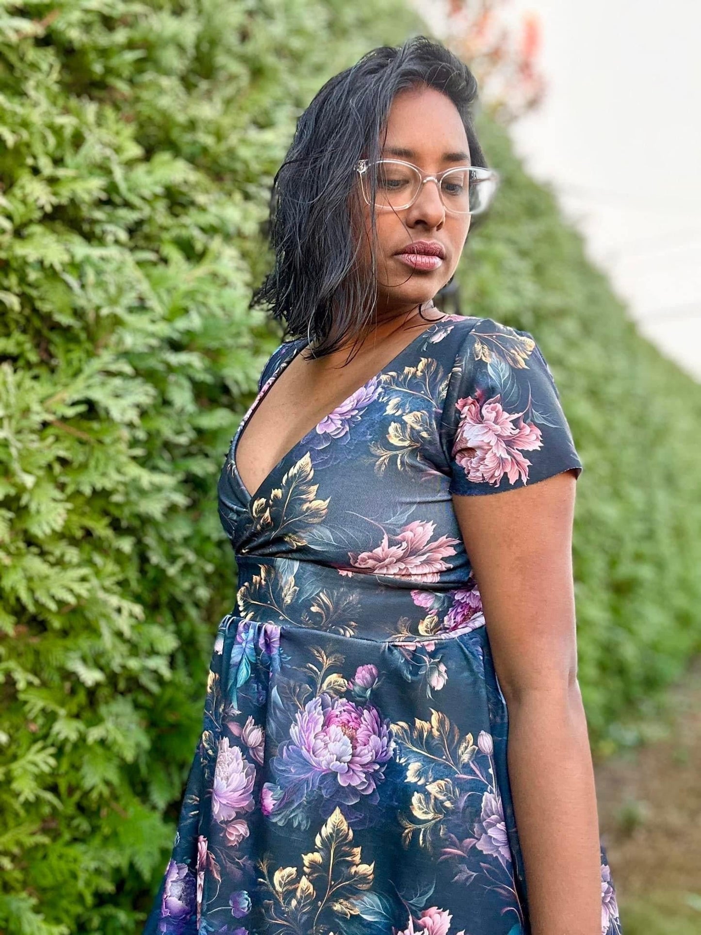 Night peonies preorder round 30.5