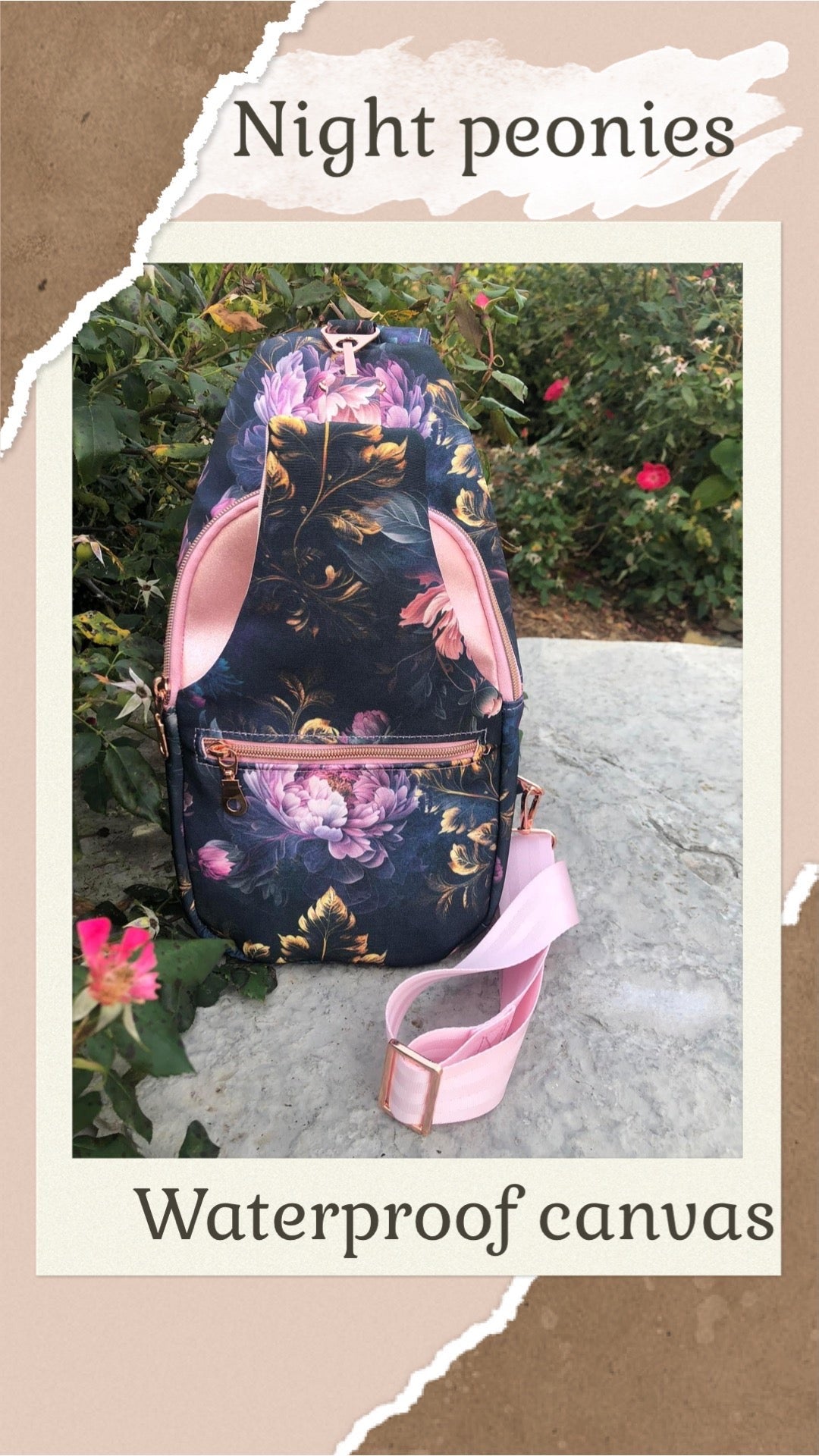 Night peonies preorder round 30.5