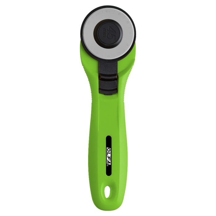 Olfa 45mm rotary cutter Lime Green