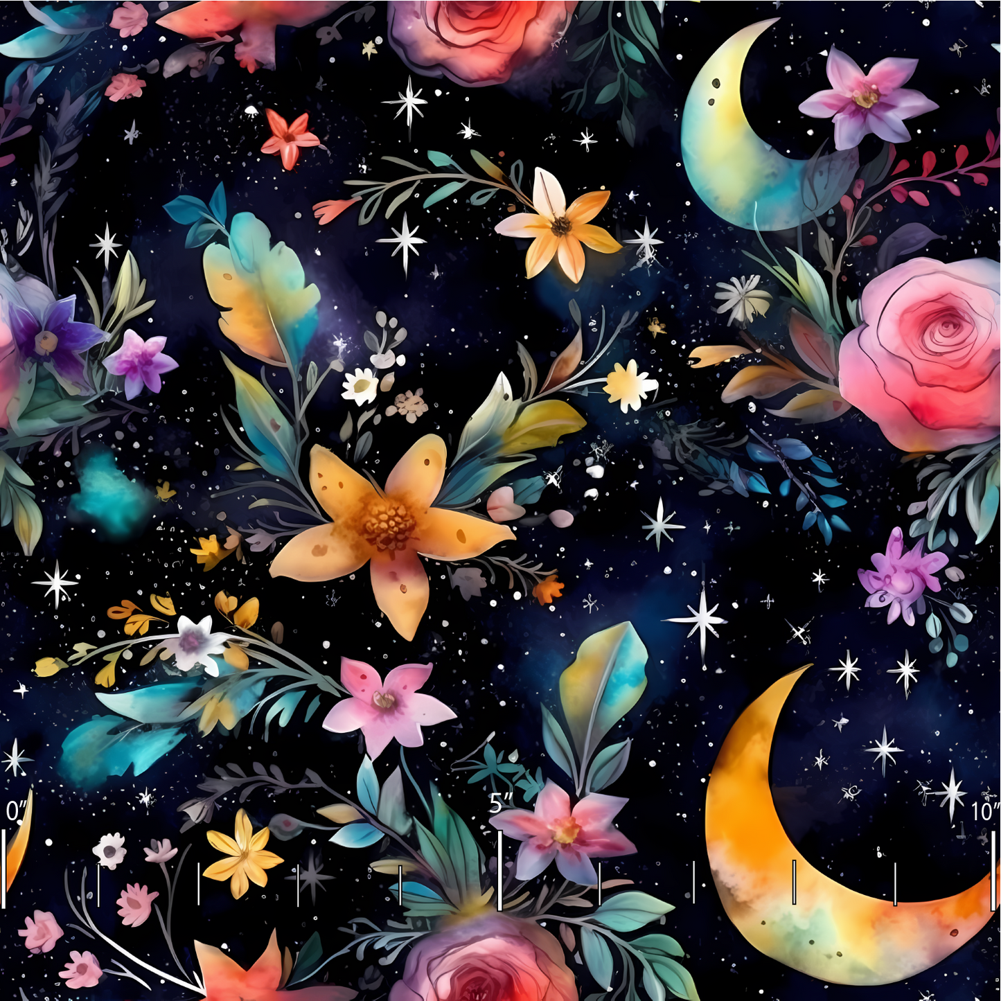 Moon Garden faux leather vinyl