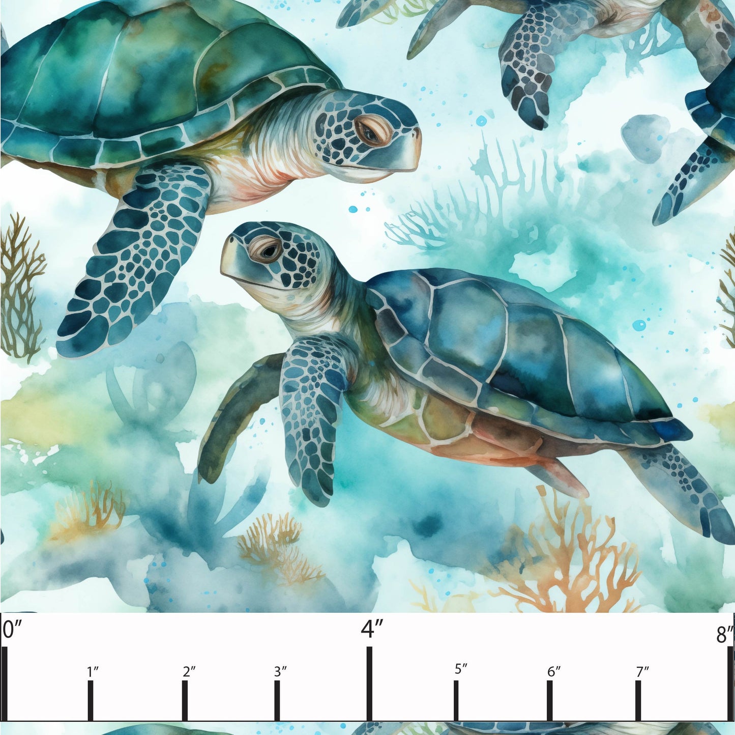 Sea turtle round 28 retail