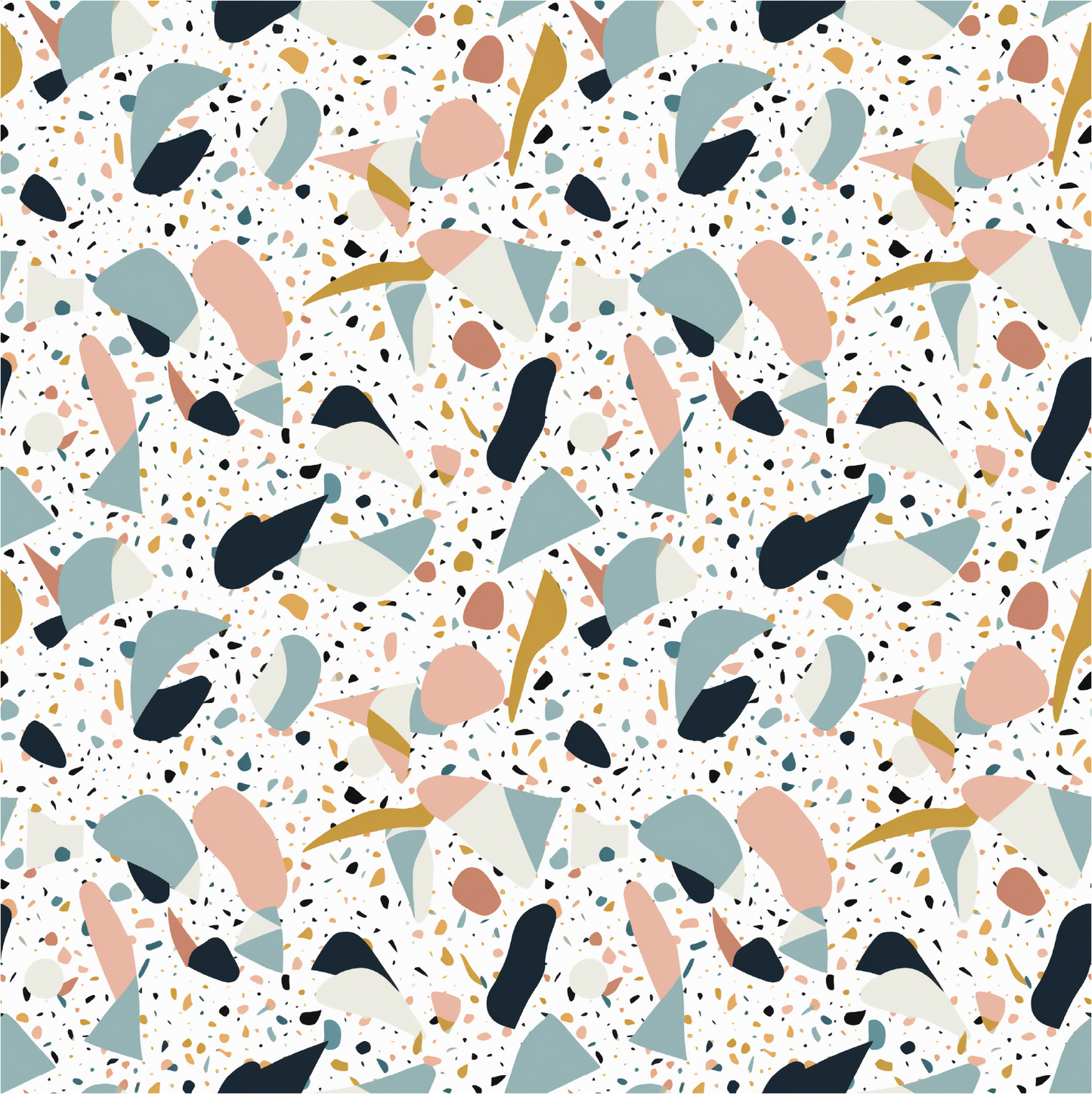 Terrazzo faux leather vinyl