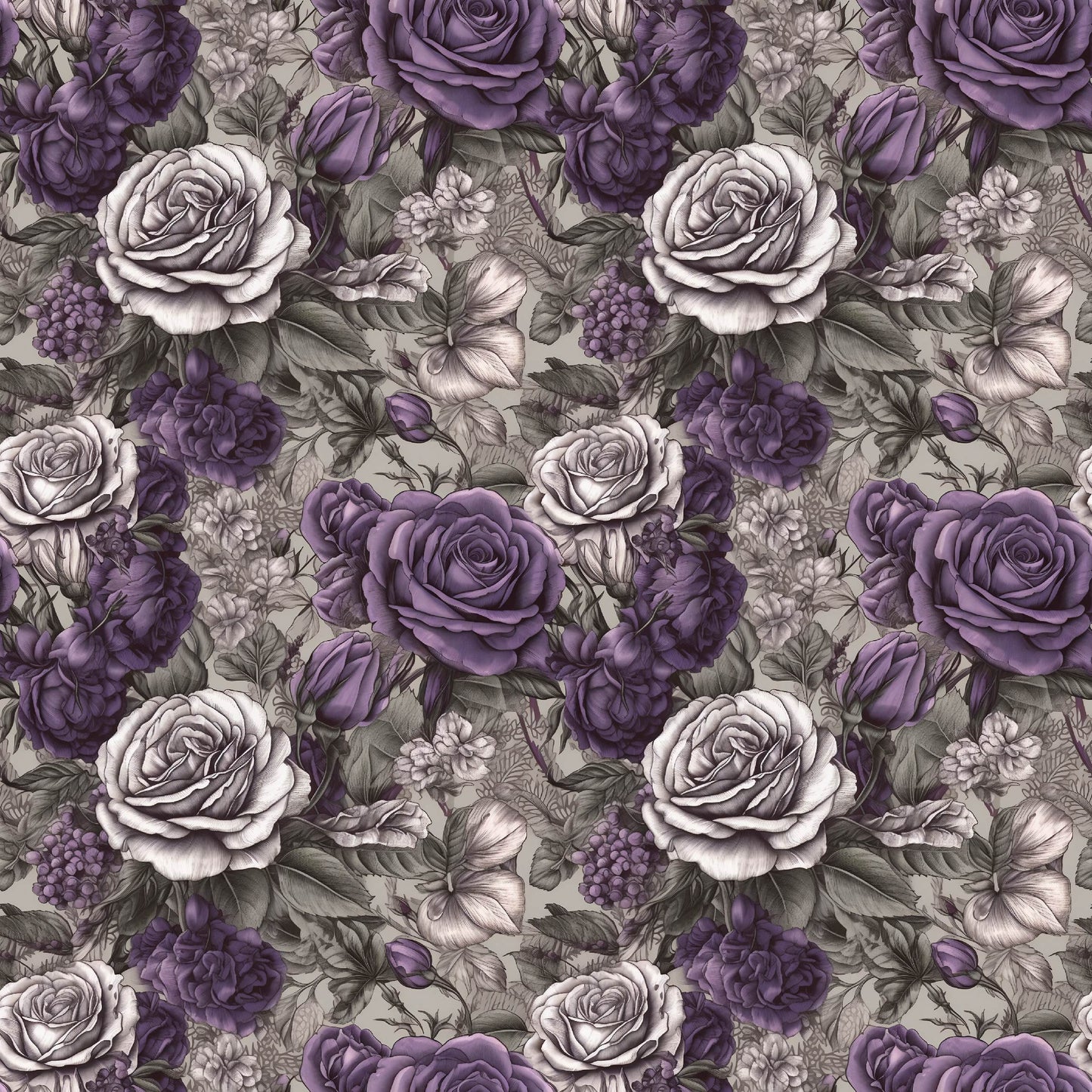 Violet roses preorder round 30.5