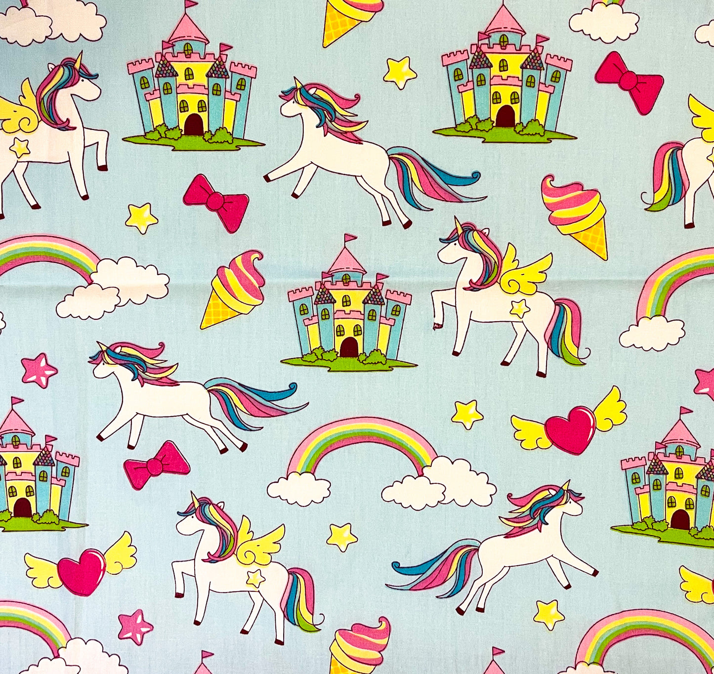 Unicorn in blue