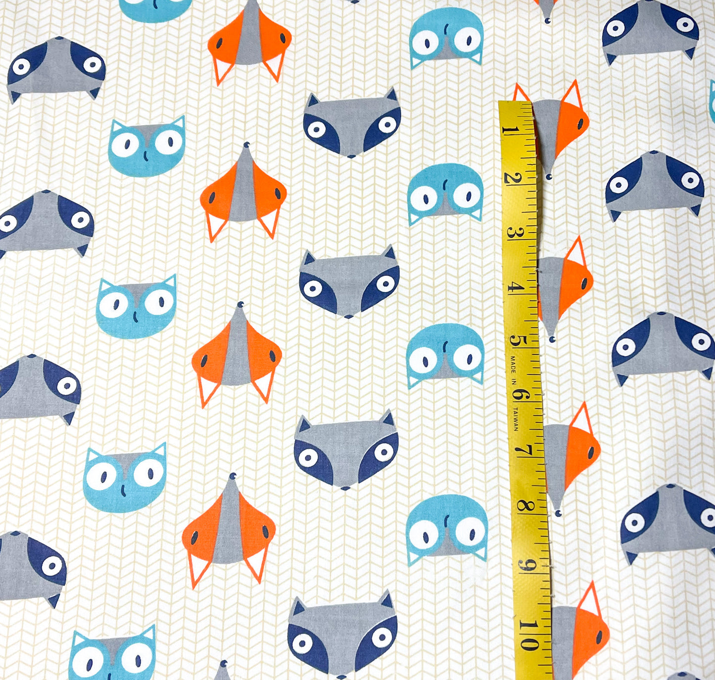 Animal faces 26” end cut