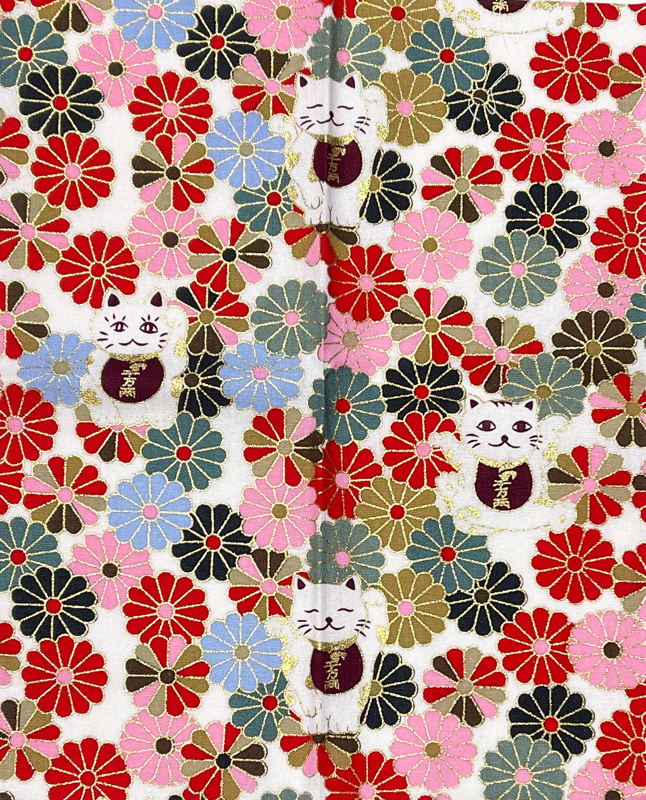 Japanese bronze printed precut bundle #11