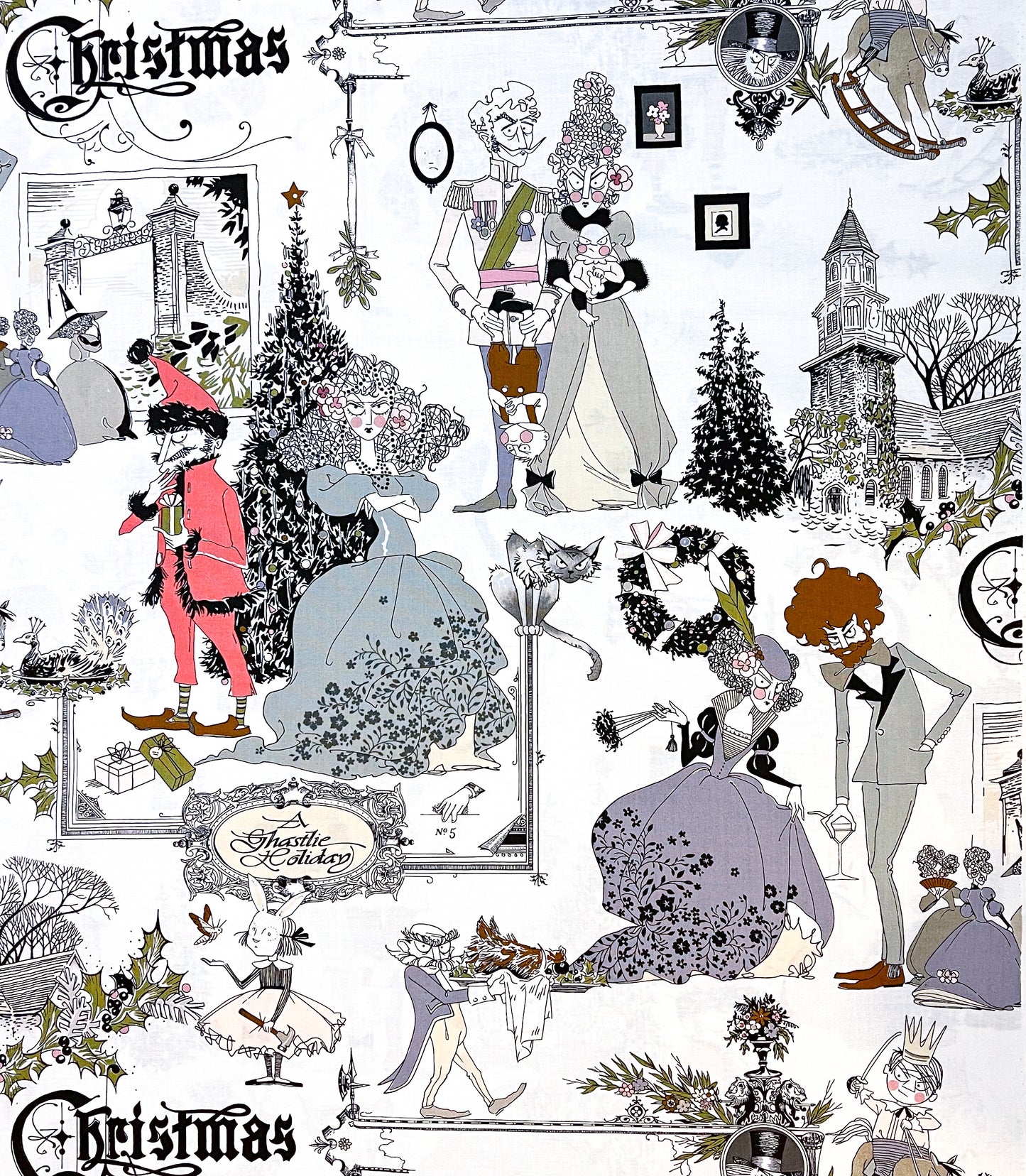 Alexander Henry-A Ghastlie Christmas in Natural
