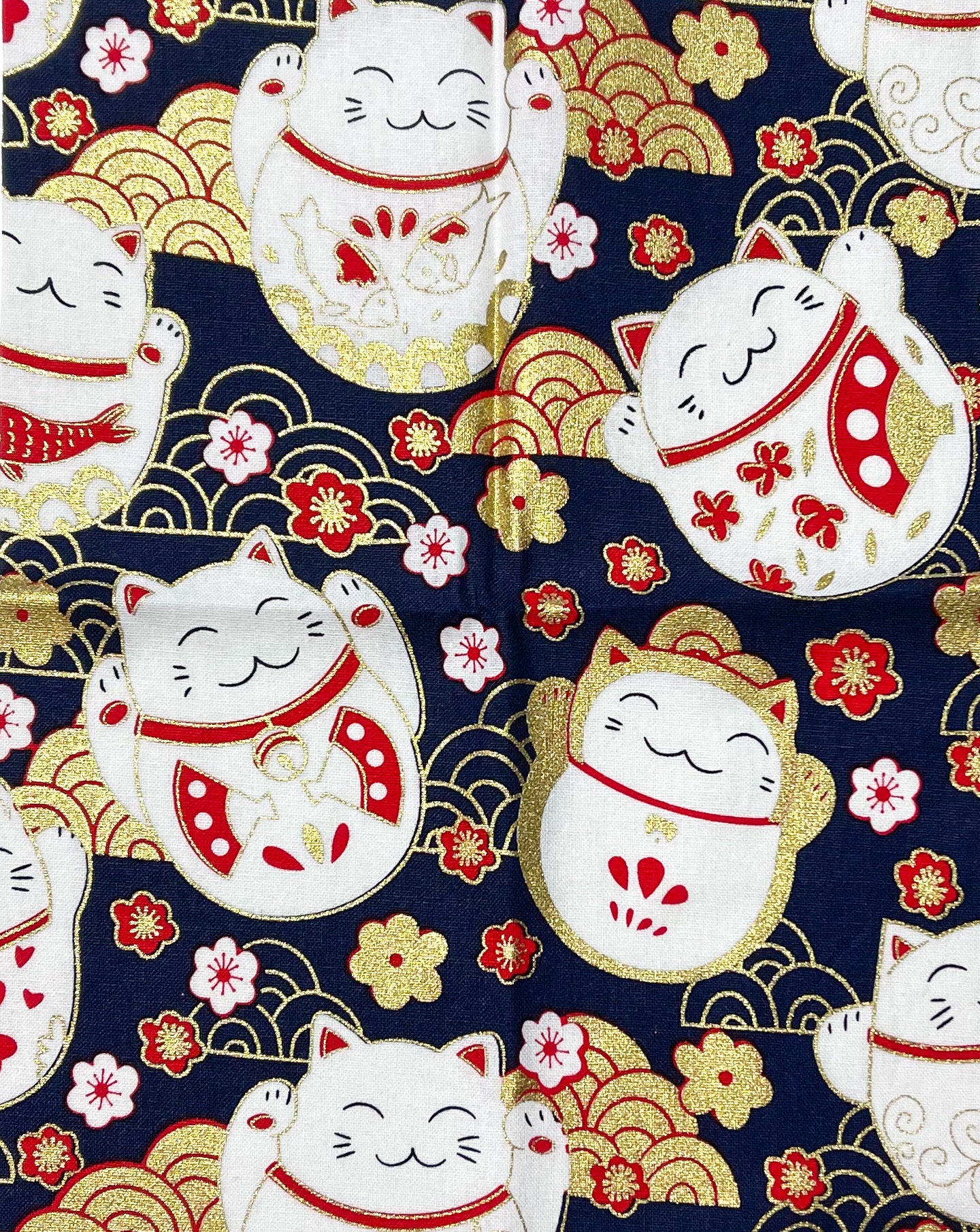 Japanese bronze printed precut bundle #6