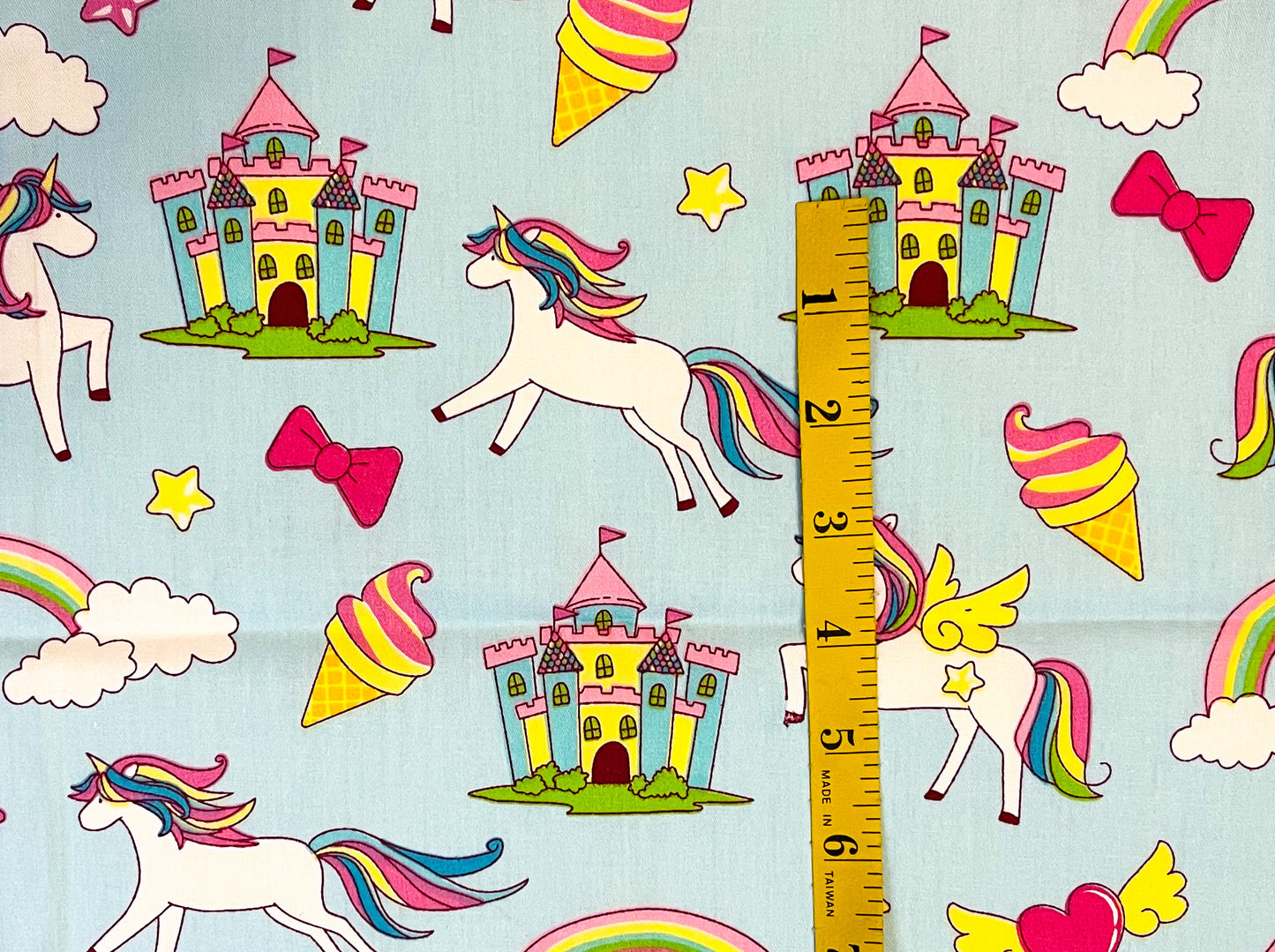 Unicorn in blue