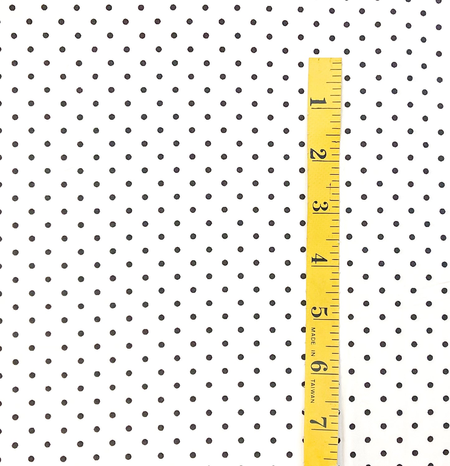 Black dots on white