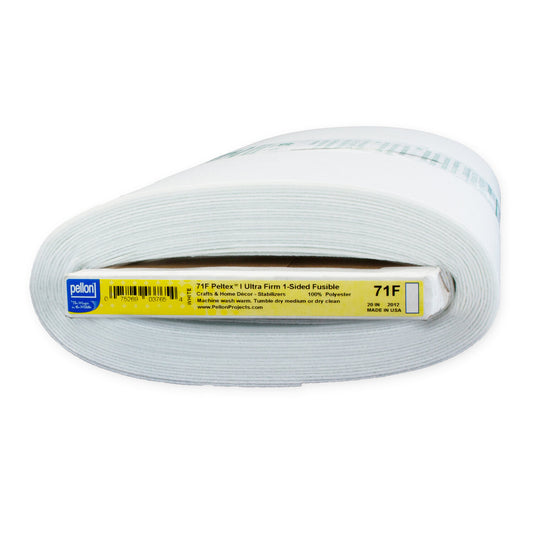 Pellon 71F Peltex 1 sided fusible ultra firm stabilizer