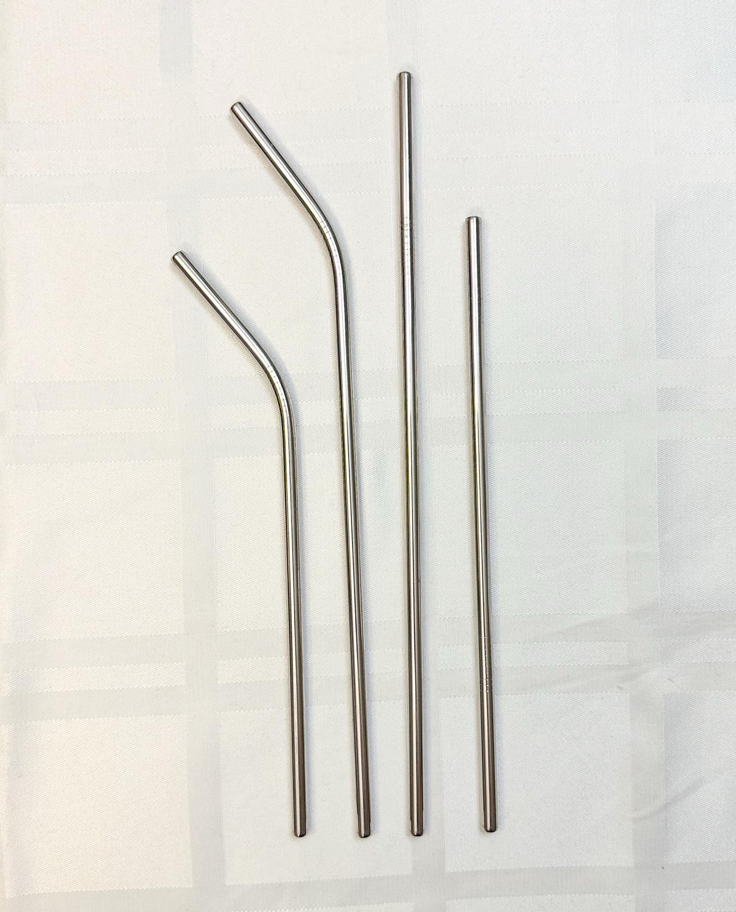 Reusable metal straws